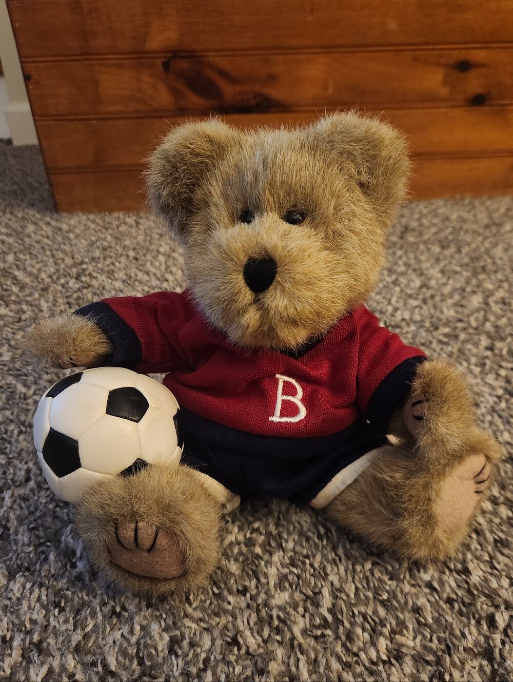 Vintage Boyds Bear Collection Stryker Scoresalot Soccer Plush